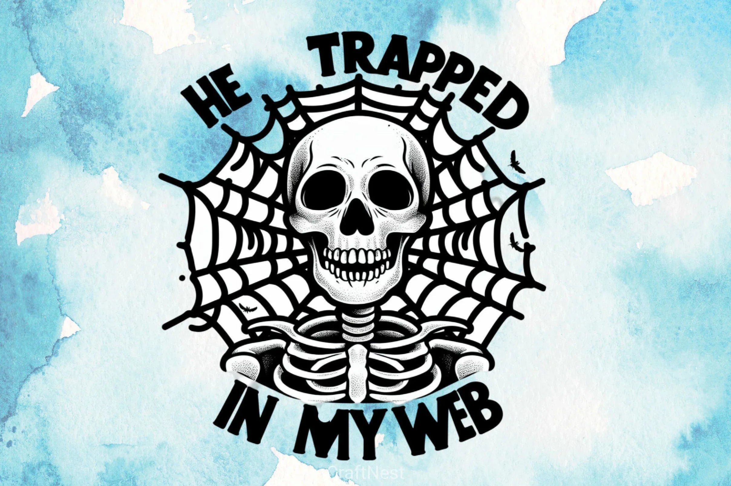 Trapped In My Web Clipart Bundle - CraftNest - Digital Crafting and Art