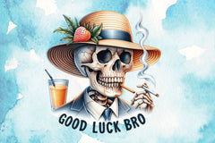 Good Luck Bro Clipart Bundle - CraftNest - Digital Crafting and Art