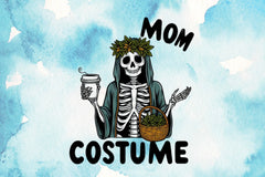 Mom Skeleton Costume Clipart Bundle - CraftNest - Digital Crafting and Art