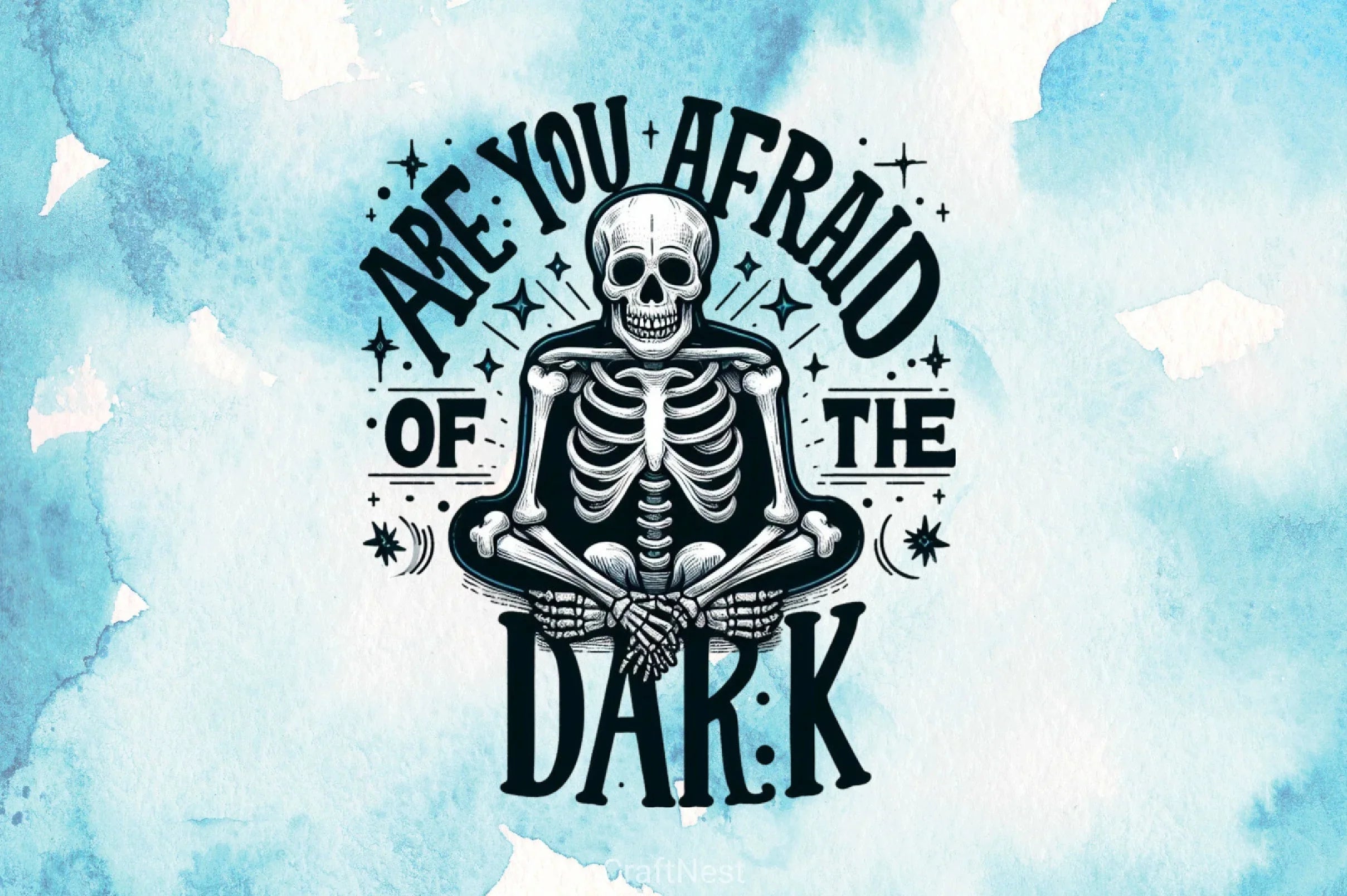Are You Afraid Of The Dark Clipart Bundle - CraftNest - Digital Crafting and Art