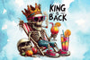 King Skeleton Clipart Bundle