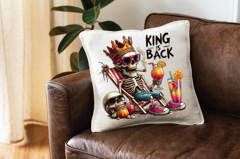 King Skeleton Clipart Bundle 2 - CraftNest - Digital Crafting and Art