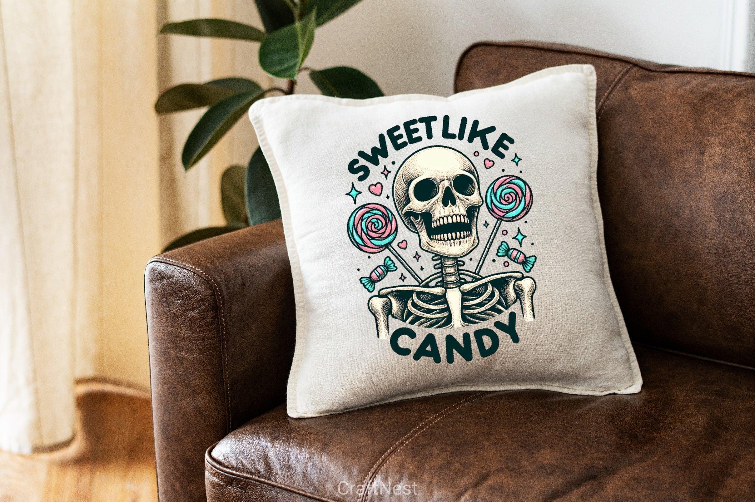 Sweet Candy Skeleton Clipart Bundle - CraftNest - Digital Crafting and Art