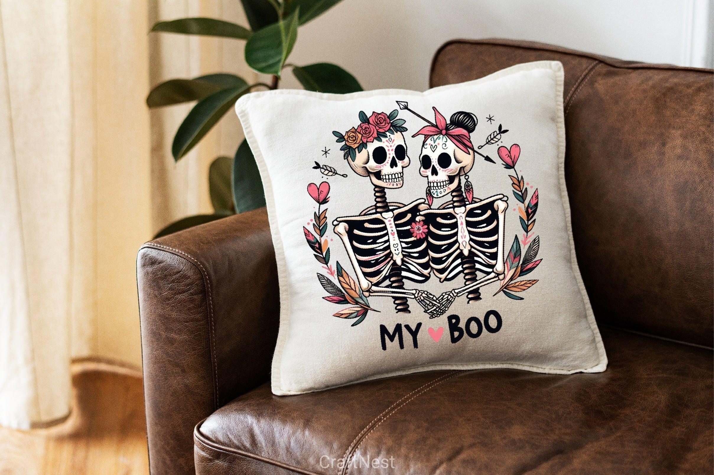 My Boo Skeleton Clipart Bundle 4 - CraftNest - Digital Crafting and Art