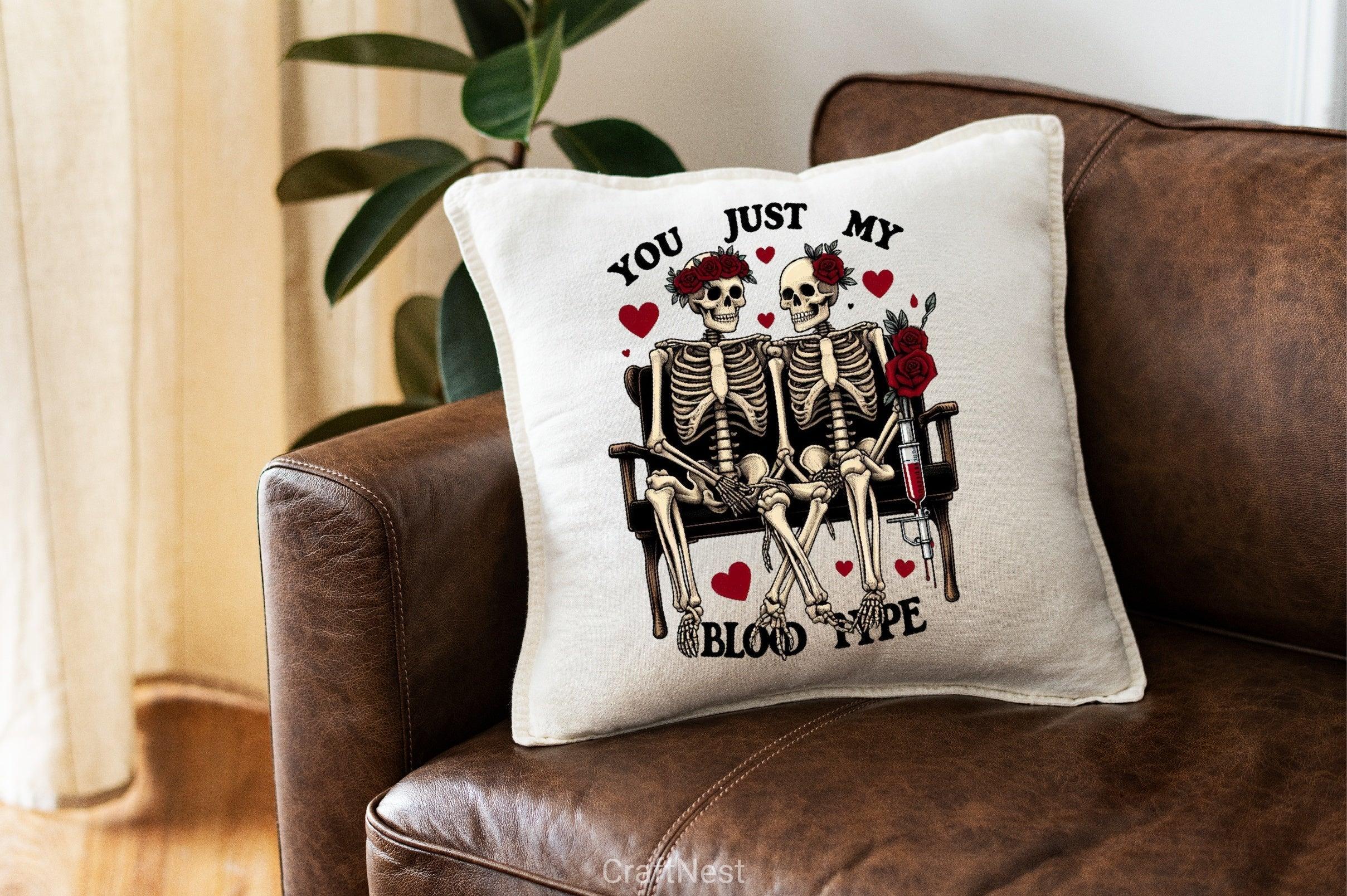 Blood Type Skeleton Clipart Bundle - CraftNest - Digital Crafting and Art