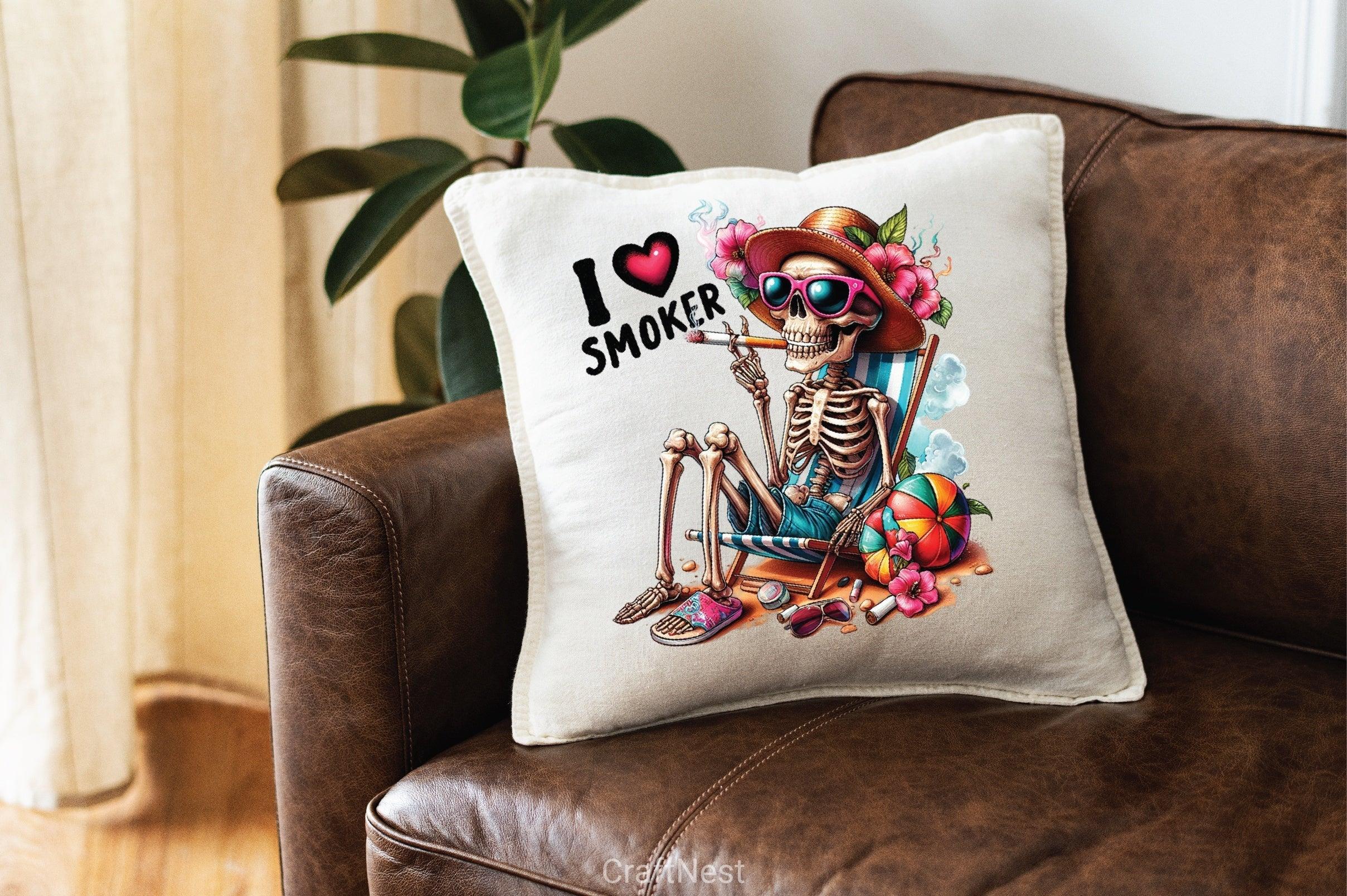 I Love Smoker Clipart Bundle - CraftNest - Digital Crafting and Art