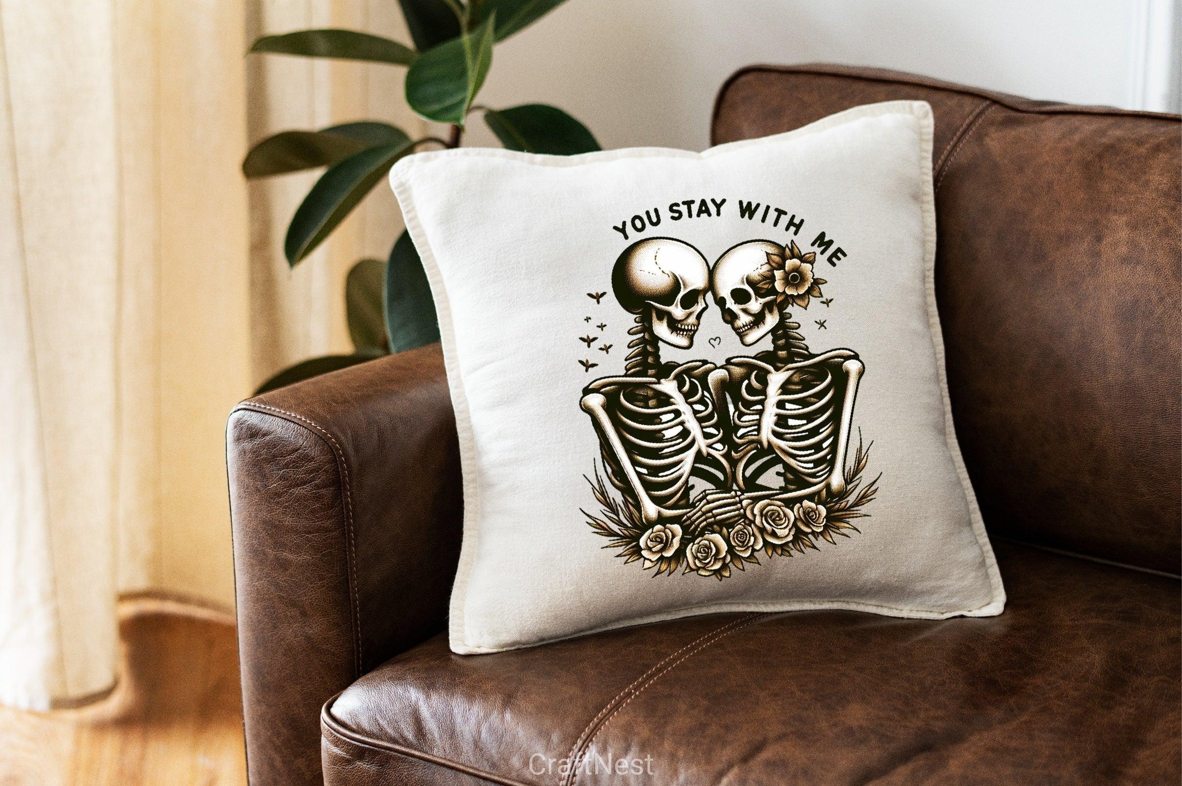 You Stay With Me Skeleton Clipart Bundle - CraftNest - Digital Crafting and Art