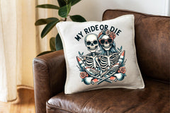 My Ride Or Die Skeleton Clipart Bundle - CraftNest - Digital Crafting and Art