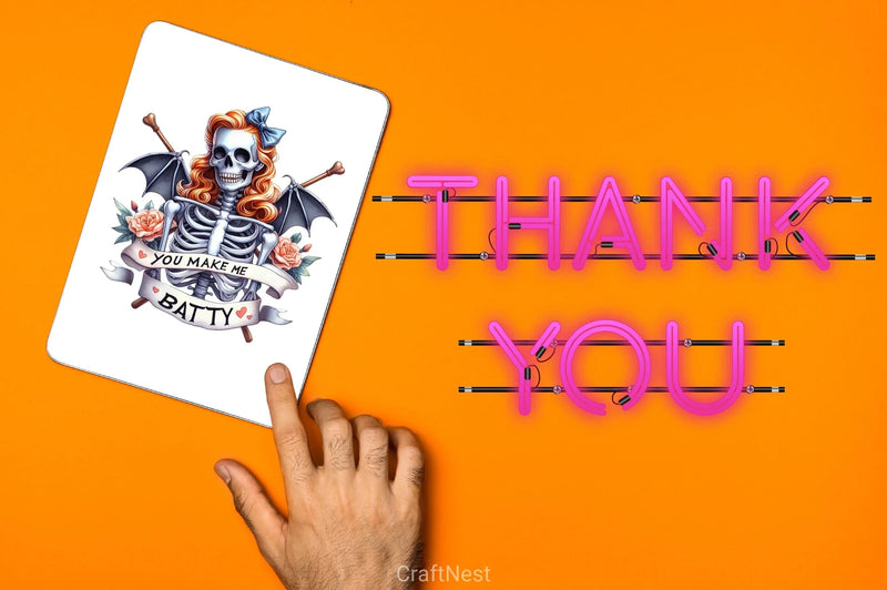 You Make Me Batty Clipart Bundle - CraftNest - Digital Crafting and Art