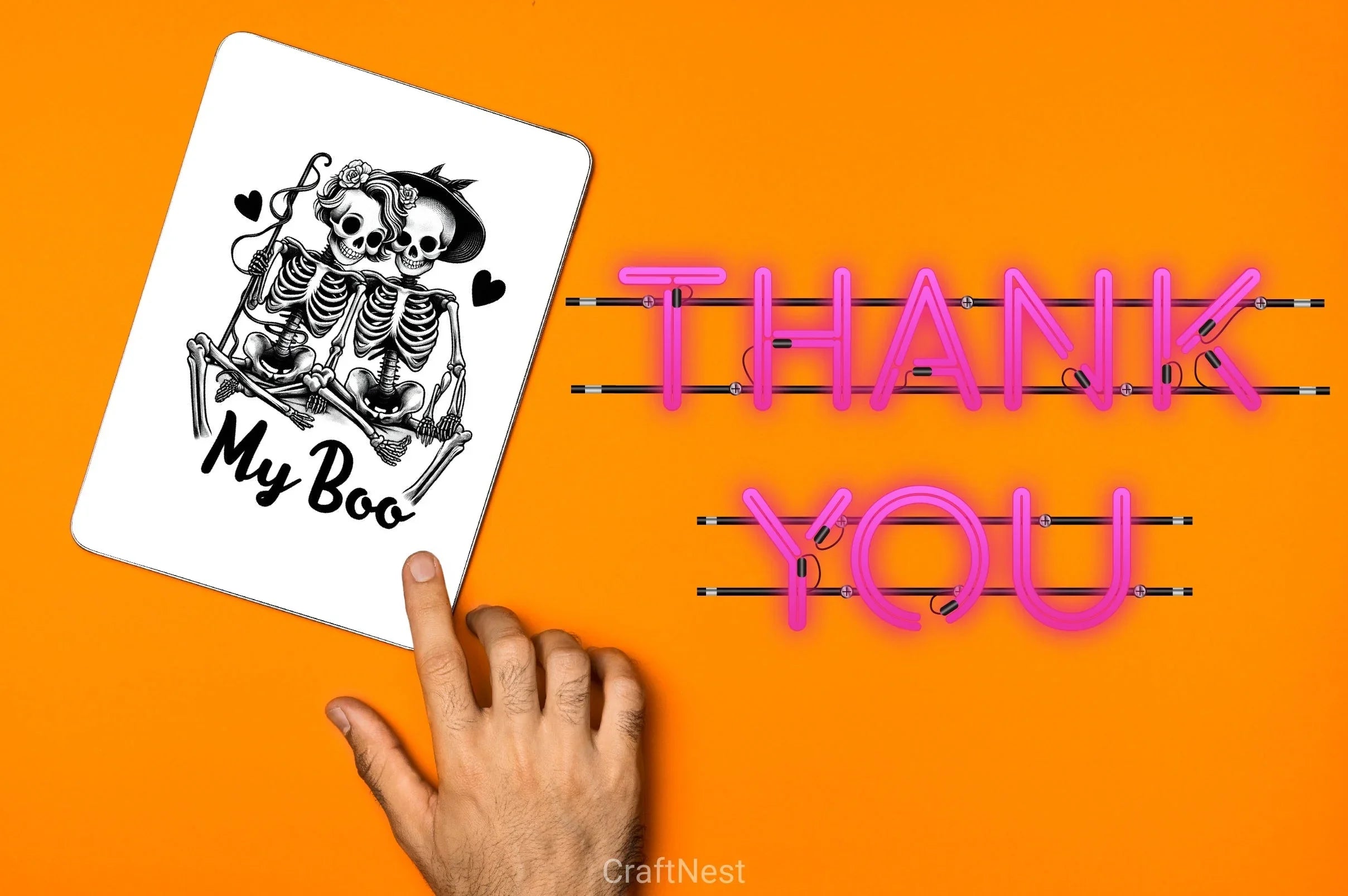 My Boo Skeleton Clipart Bundle - CraftNest - Digital Crafting and Art