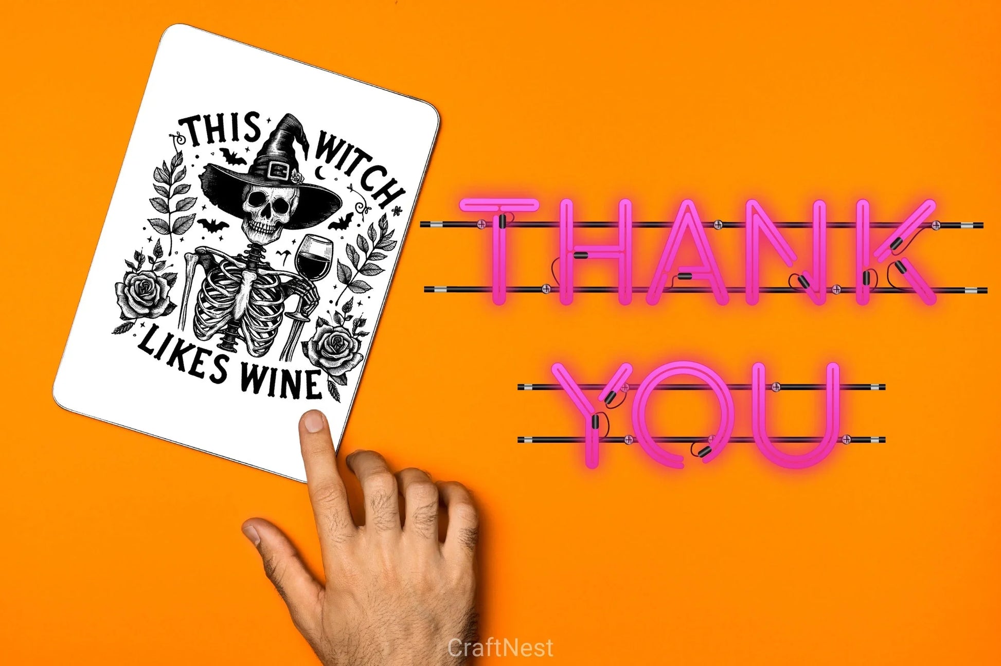 Witch & Skeleton Clipart Bundle - CraftNest - Digital Crafting and Art