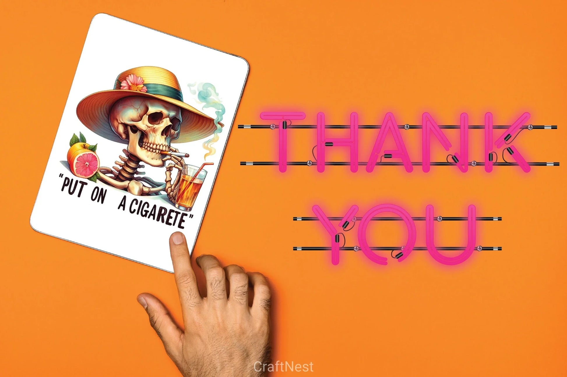 Cigarette Skeleton Clipart Bundle - CraftNest - Digital Crafting and Art