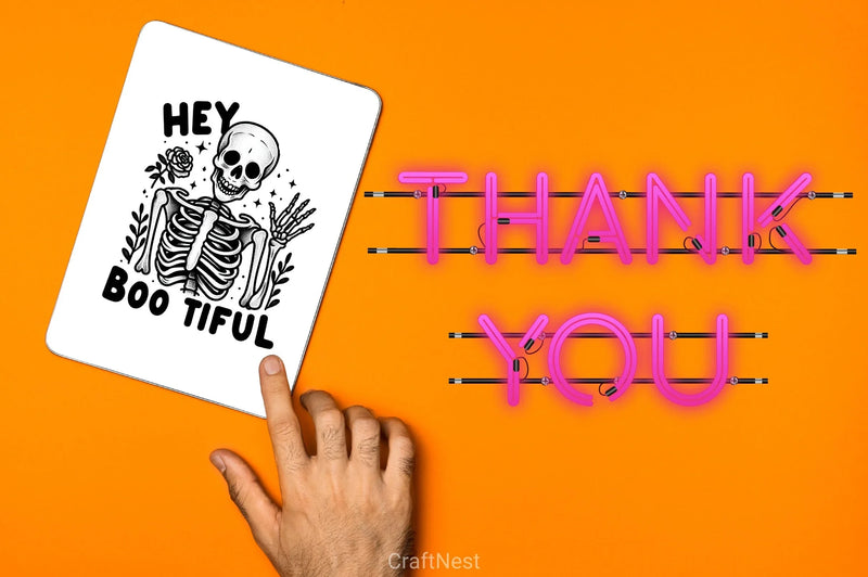 Hey Boo tiful Clipart Bundle - CraftNest - Digital Crafting and Art