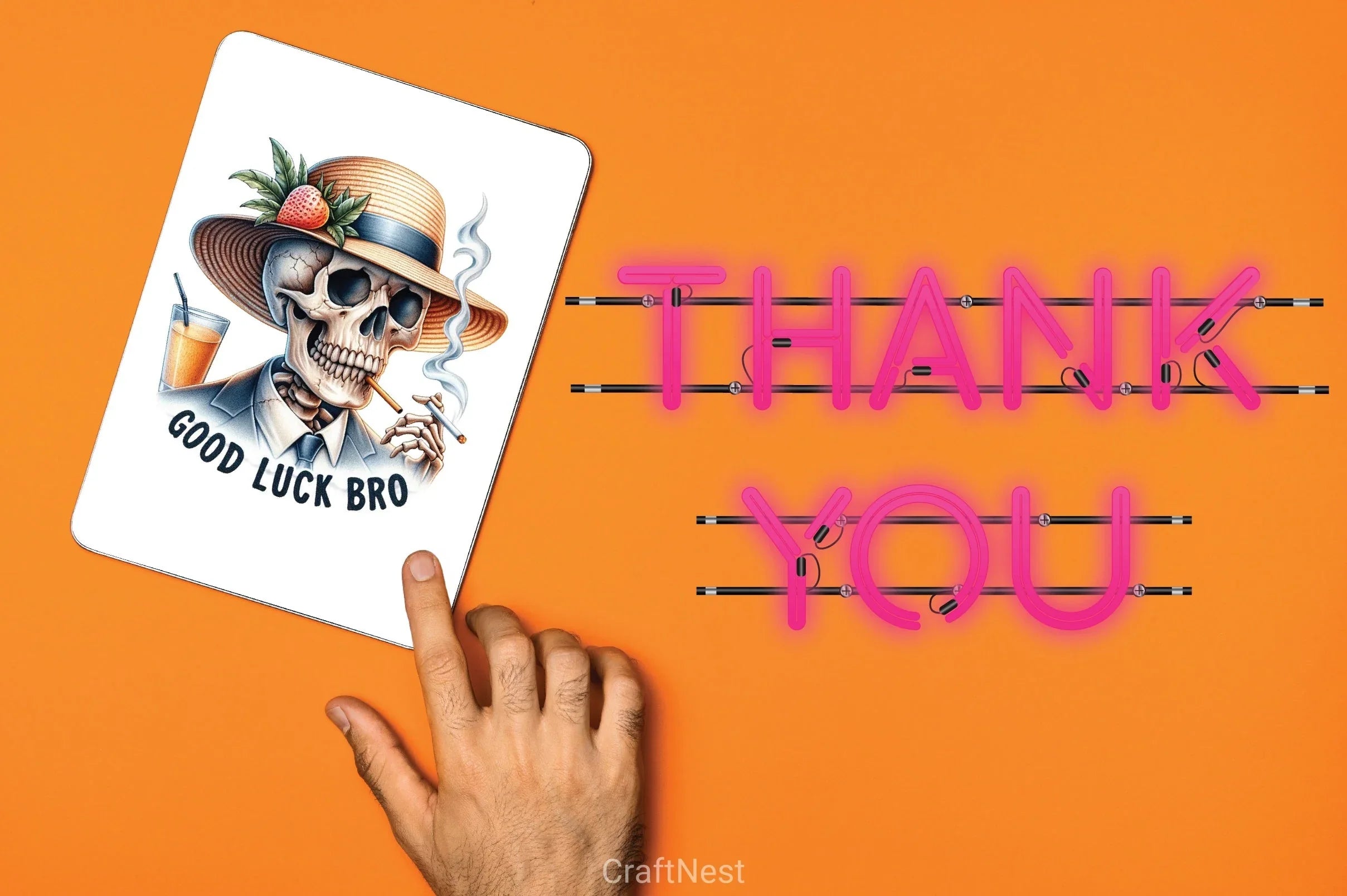 Good Luck Bro Clipart Bundle - CraftNest - Digital Crafting and Art