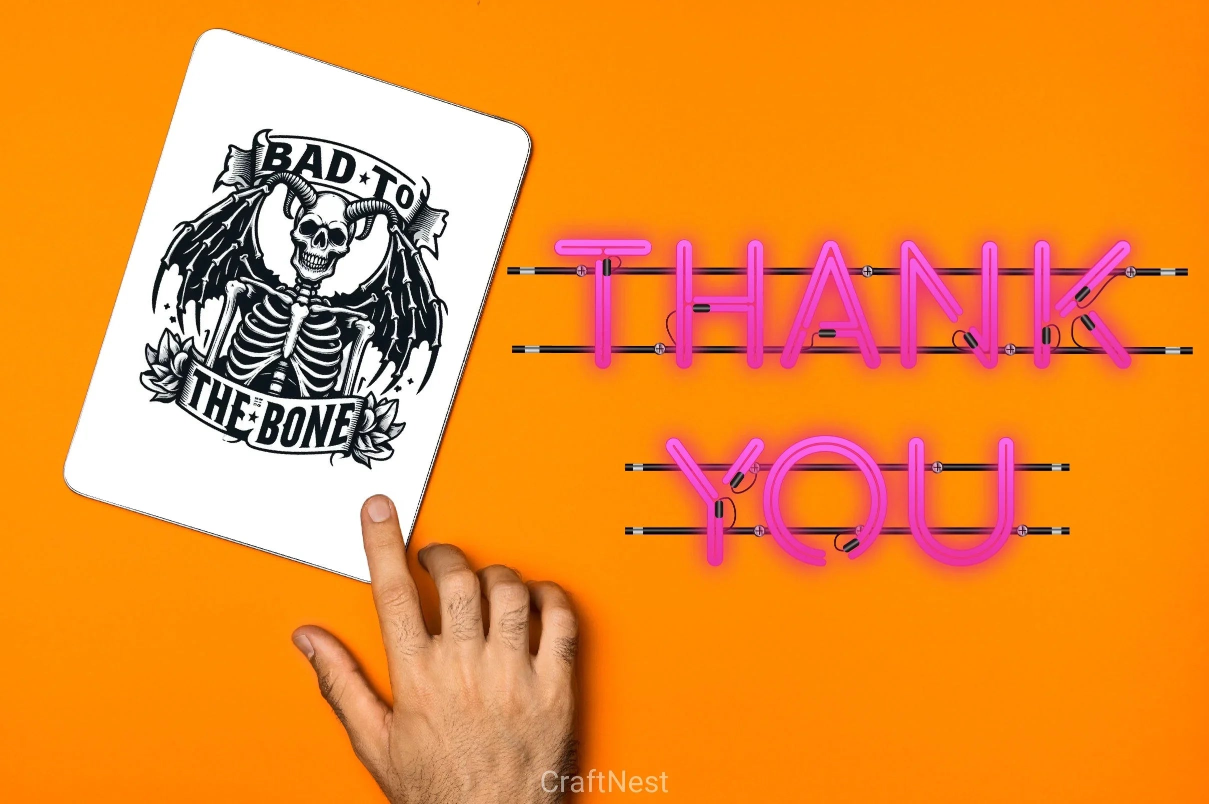 Bad To The Bone Clipart Bundle - CraftNest - Digital Crafting and Art