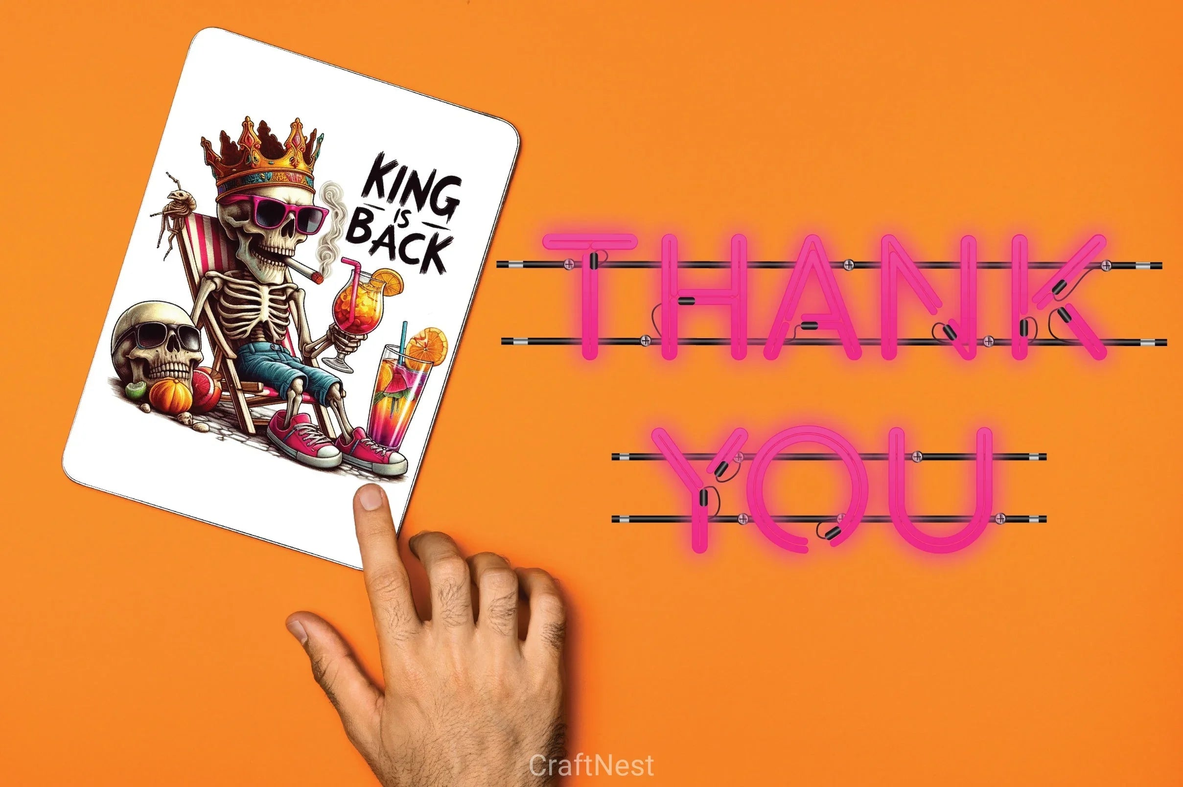 King Skeleton Clipart Bundle 2 - CraftNest - Digital Crafting and Art