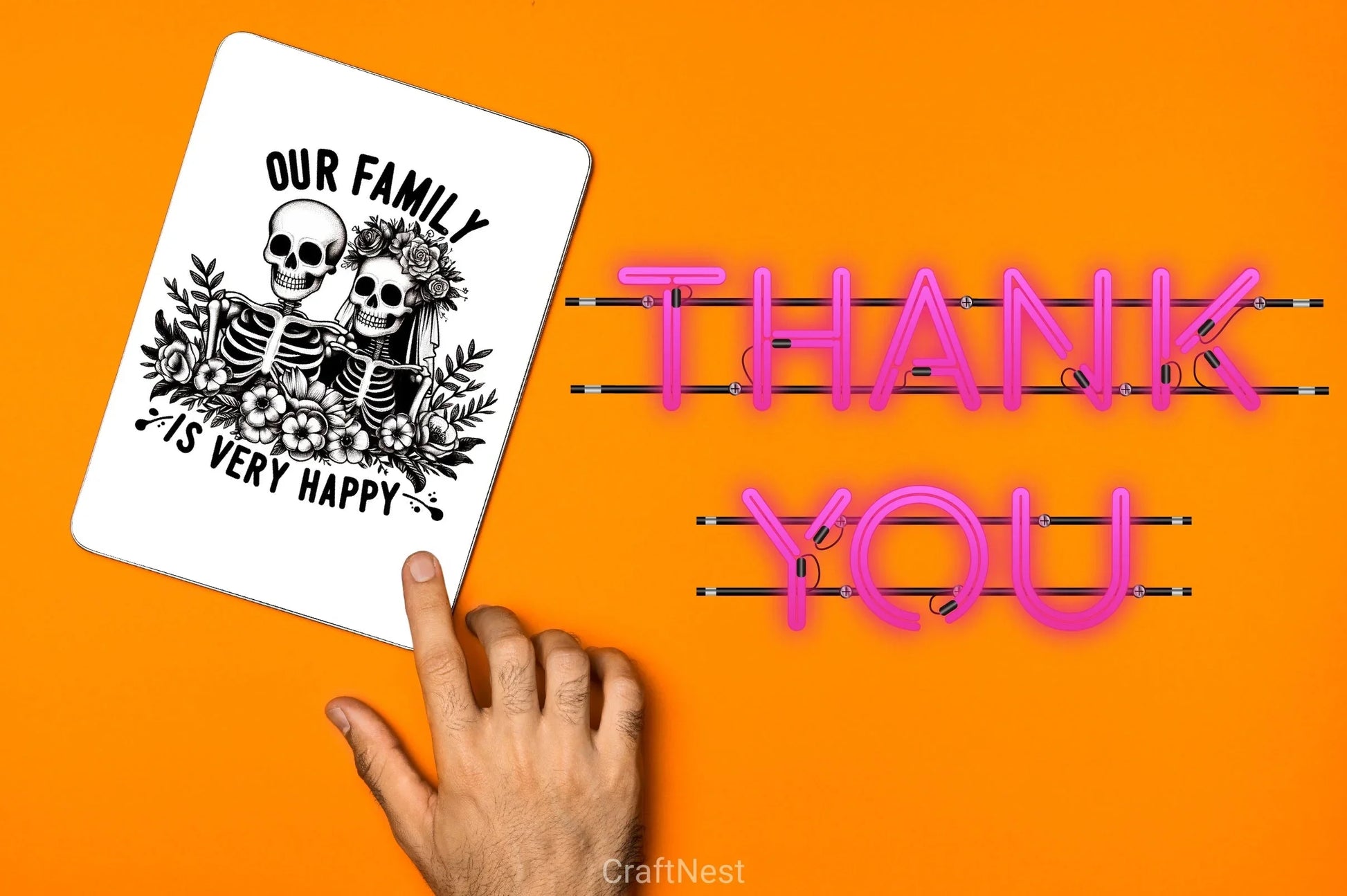 Happy Skeleton Family Clipart Bundle - CraftNest - Digital Crafting and Art
