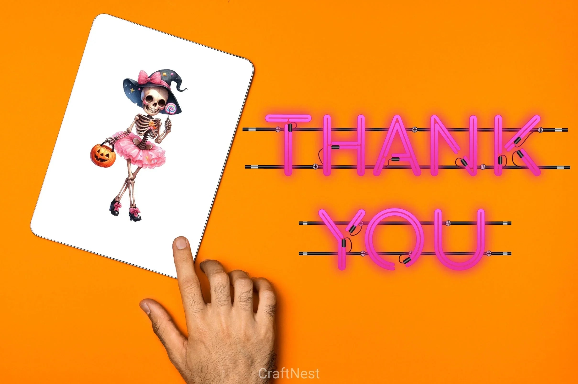 Halloween Skeleton Quotes Clipart Bundle - CraftNest - Digital Crafting and Art