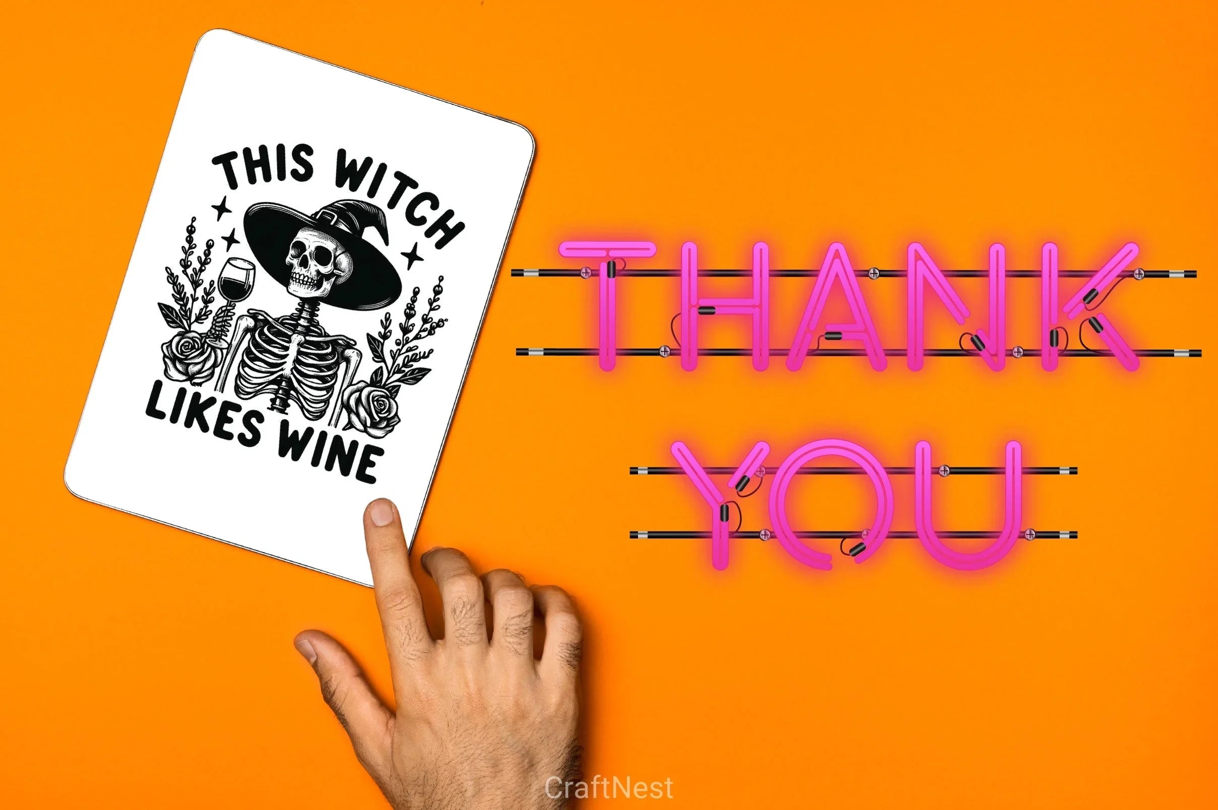 Witch & Skeleton Clipart Bundle 1 - CraftNest - Digital Crafting and Art