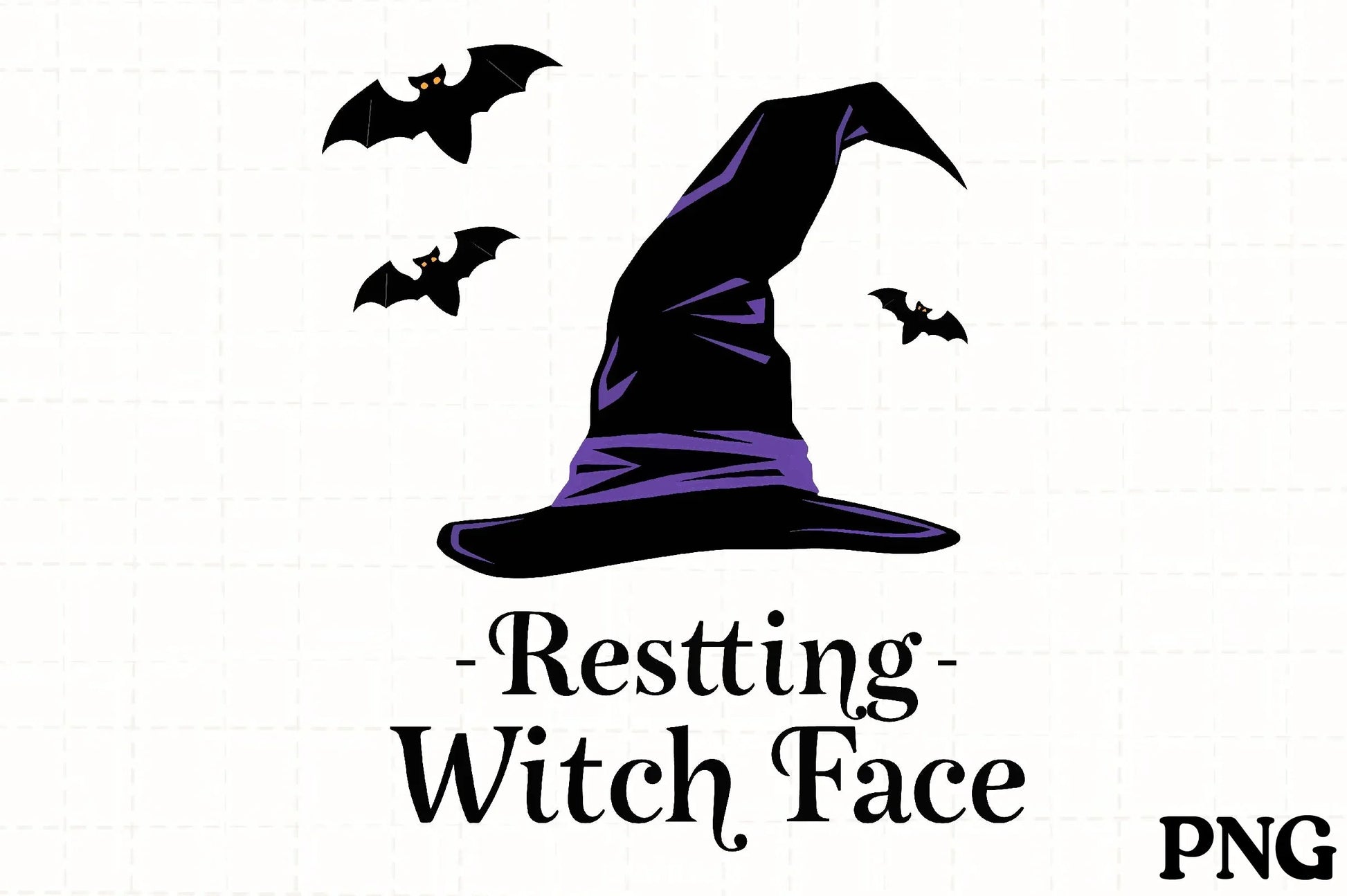 Resting Witch Face Halloween Clipart Bundle - CraftNest - Digital Crafting and Art