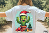 Festive Cactus Christmas Clipart Bundle