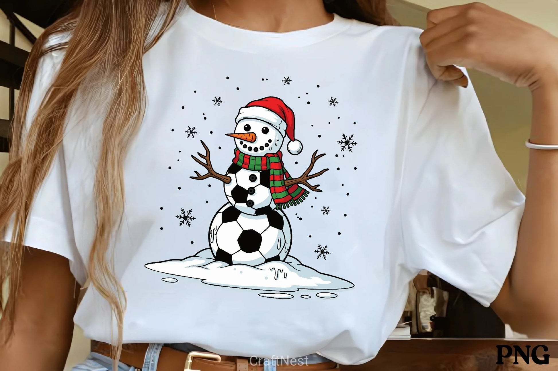 Soccer Snowman Clipart Bundle - CraftNest - Digital Crafting and Art
