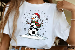 Soccer Snowman Clipart Bundle - CraftNest - Digital Crafting and Art