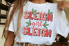 Sleigh Girl Christmas Clipart Bundle