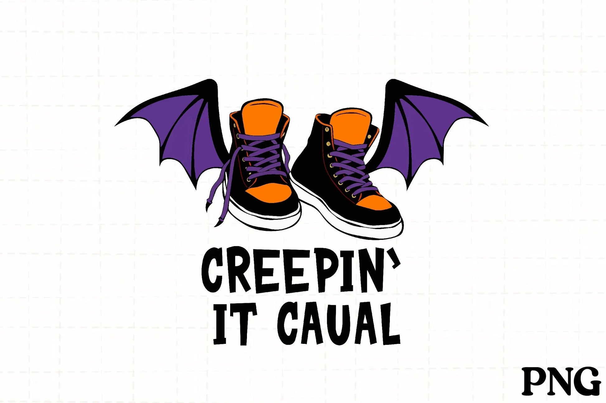 Creepy Halloween Shoes Bat Wings Clipart Bundle - CraftNest - Digital Crafting and Art