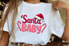 Santa Baby Candy Cane Clipart Bundle
