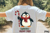 Cute Christmas Penguin Clipart Bundle