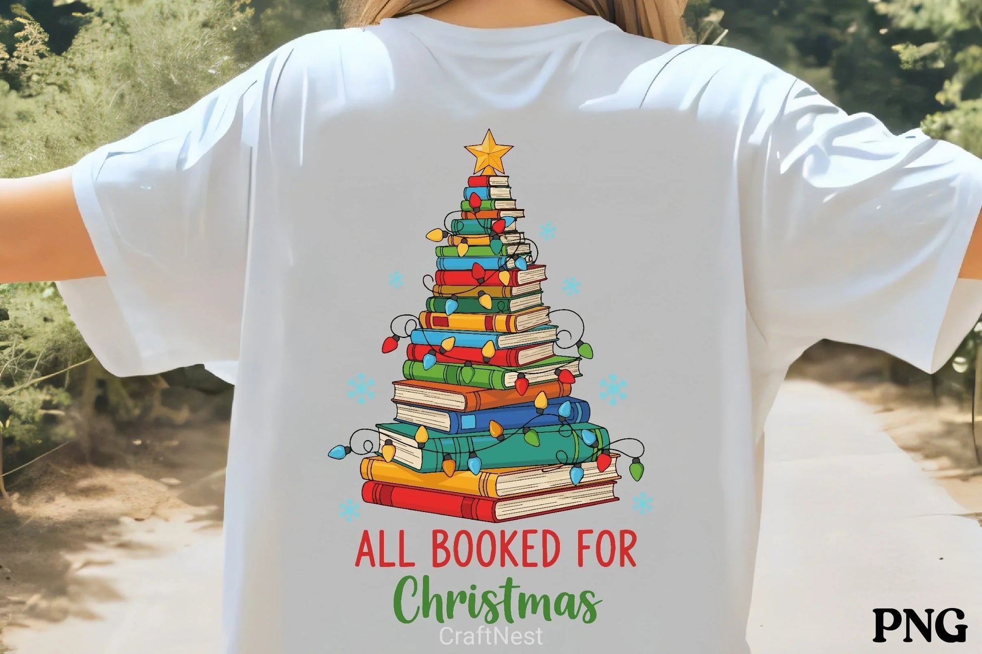 All Booked Christmas Clipart Bundle - CraftNest - Digital Crafting and Art