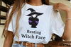 Resting Witch Face Anime Girl Clipart Bundle