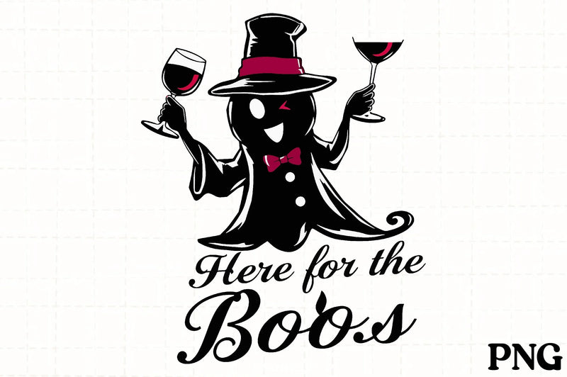 Boozy Ghost Halloween Clipart Bundle - CraftNest - Digital Crafting and Art