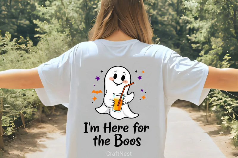 Cute Ghost Halloween Boo Juice Clipart Bundle - CraftNest - Digital Crafting and Art