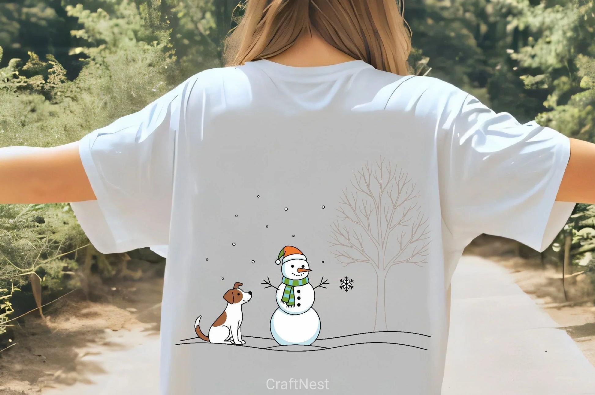 Dog Snowman Winter Clipart Bundle - CraftNest - Digital Crafting and Art
