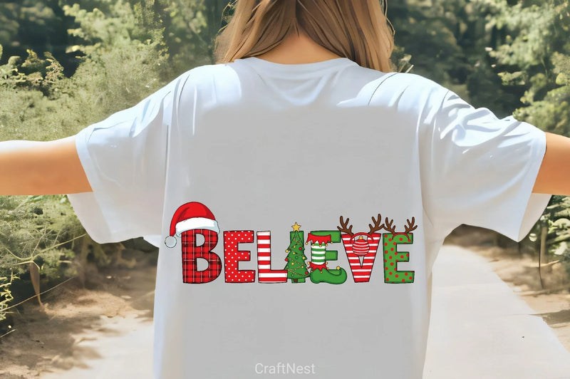 Believe Christmas Clipart Bundle - CraftNest - Digital Crafting and Art