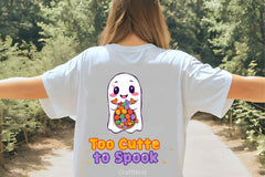 Cute Ghost Halloween Clipart Bundle 2 - CraftNest - Digital Crafting and Art