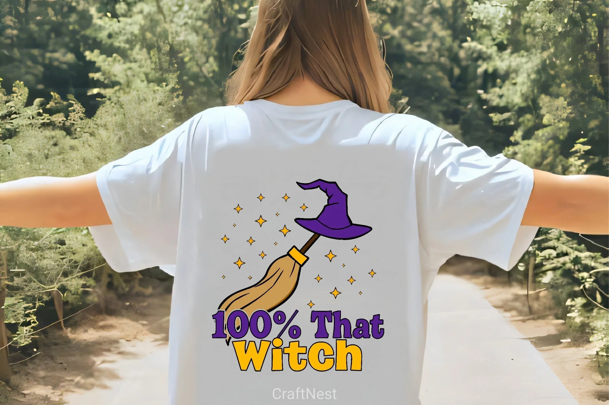 100% That Witch Halloween Clipart Bundle - CraftNest - Digital Crafting and Art