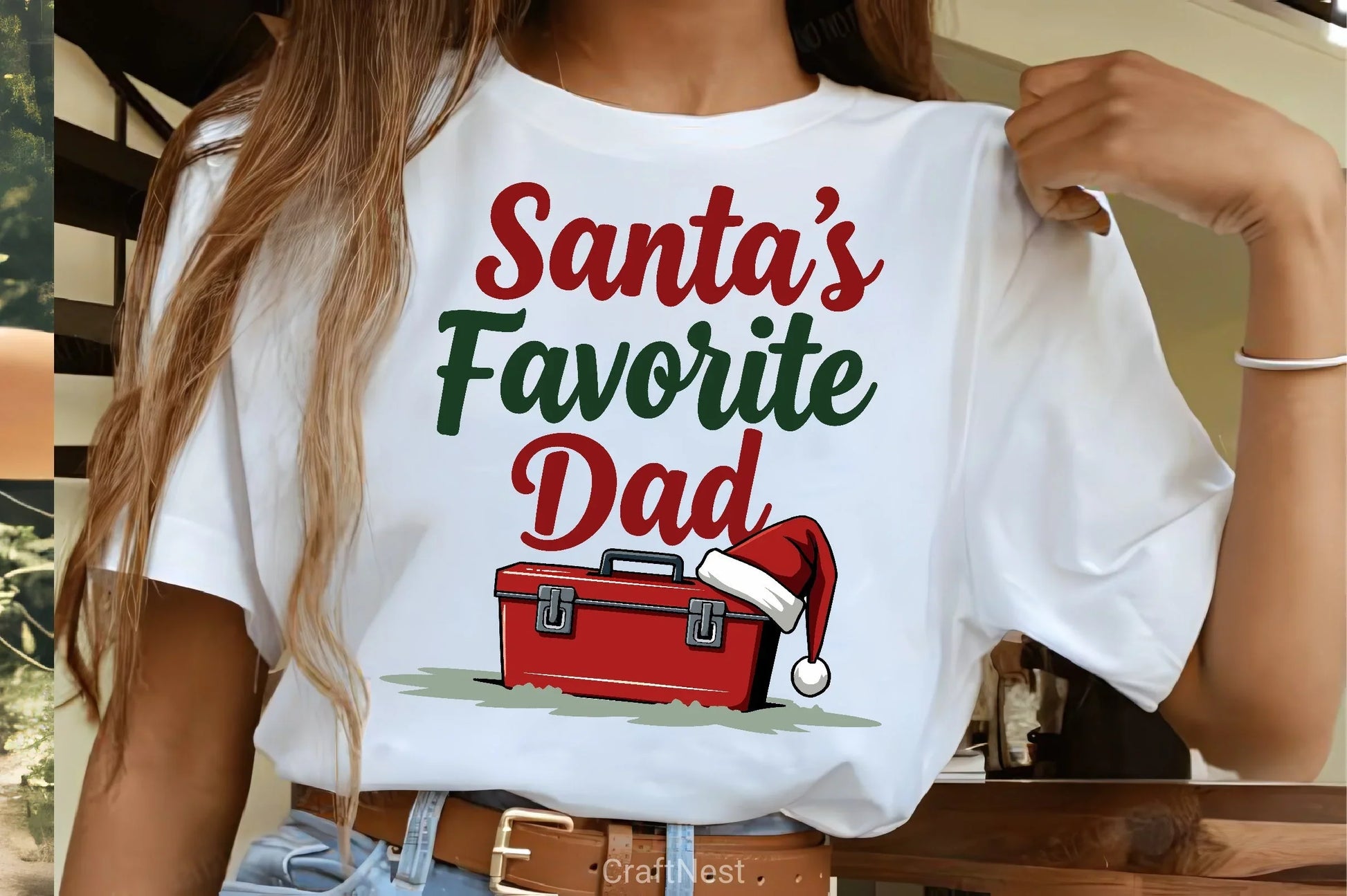 Santa's Favorite Dad Christmas Clipart Bundle - CraftNest - Digital Crafting and Art