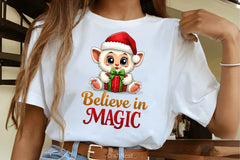 Adorable Christmas Creature Clipart Bundle - CraftNest - Digital Crafting and Art