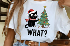 Black Cat Christmas Tree Clipart Bundle - CraftNest - Digital Crafting and Art