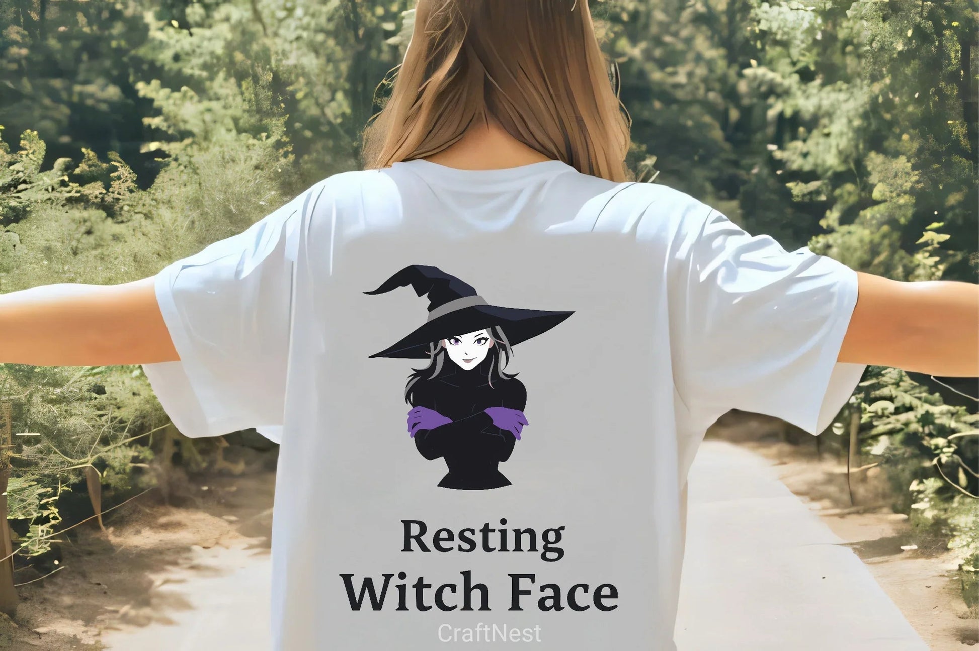Resting Witch Face Anime Girl Clipart Bundle - CraftNest - Digital Crafting and Art