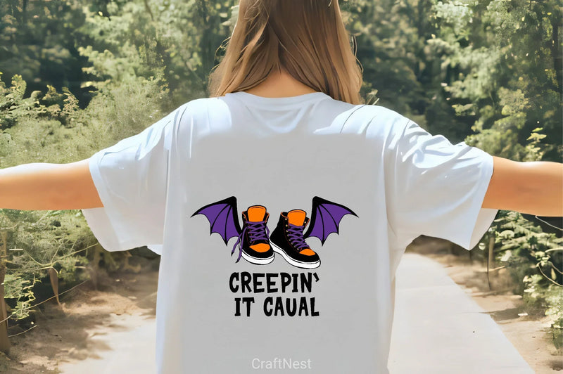 Creepy Halloween Shoes Bat Wings Clipart Bundle - CraftNest - Digital Crafting and Art