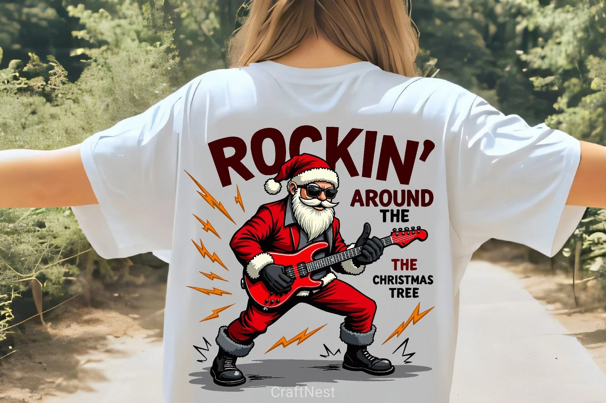 Rockin' Christmas Tree Clipart Bundle 2 - CraftNest - Digital Crafting and Art