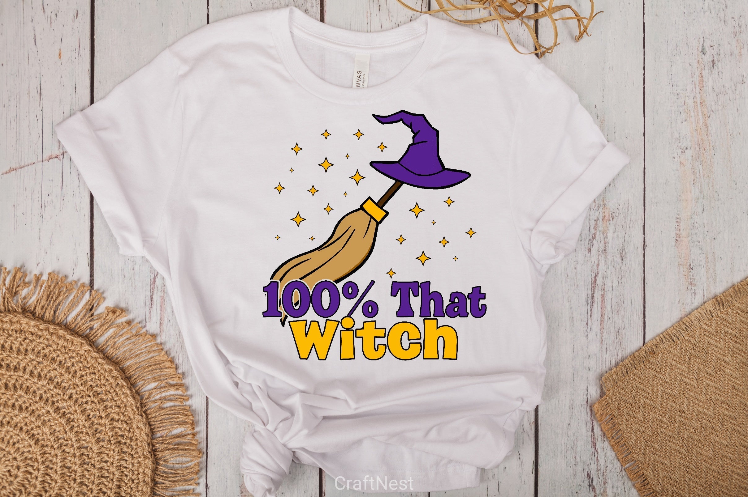 100% That Witch Halloween Clipart Bundle - CraftNest - Digital Crafting and Art