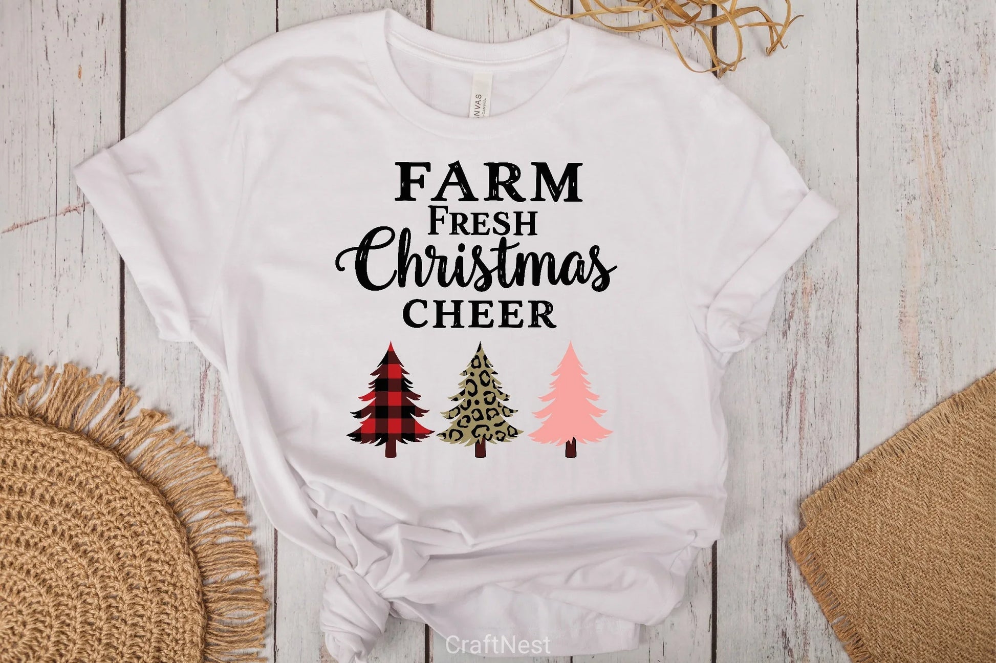 Farm Fresh Christmas Trees Clipart Bundle - CraftNest - Digital Crafting and Art