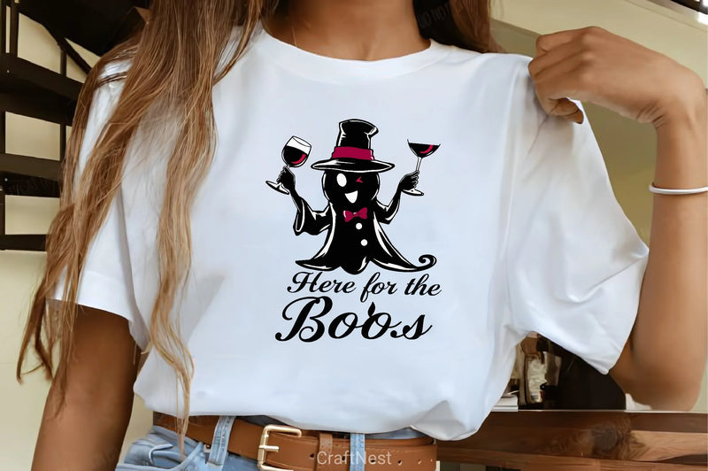 Boozy Ghost Halloween Clipart Bundle - CraftNest - Digital Crafting and Art