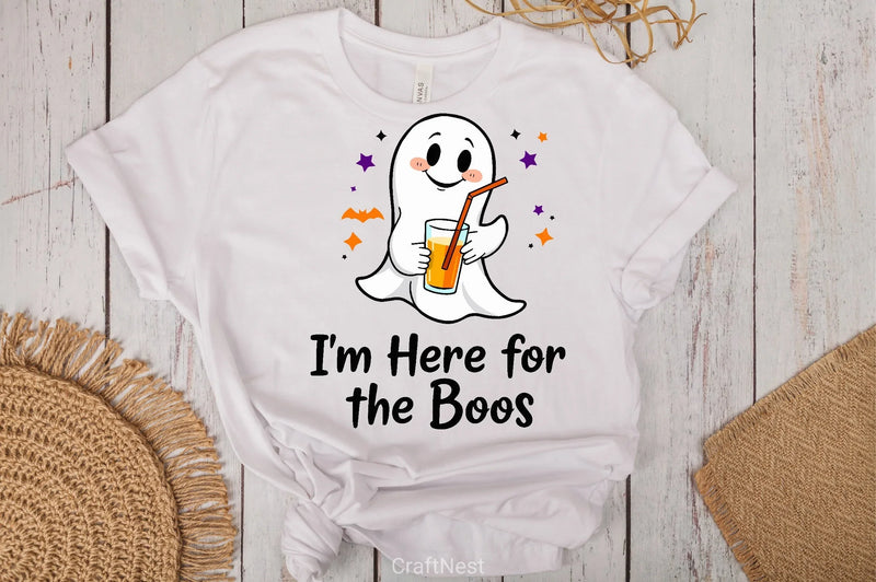 Cute Ghost Halloween Boo Juice Clipart Bundle - CraftNest - Digital Crafting and Art