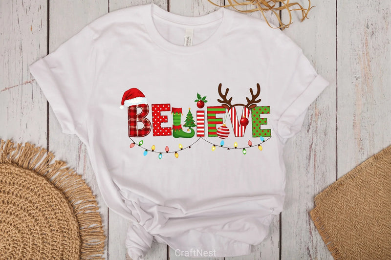 Believe Christmas Clipart Bundle 4 - CraftNest - Digital Crafting and Art